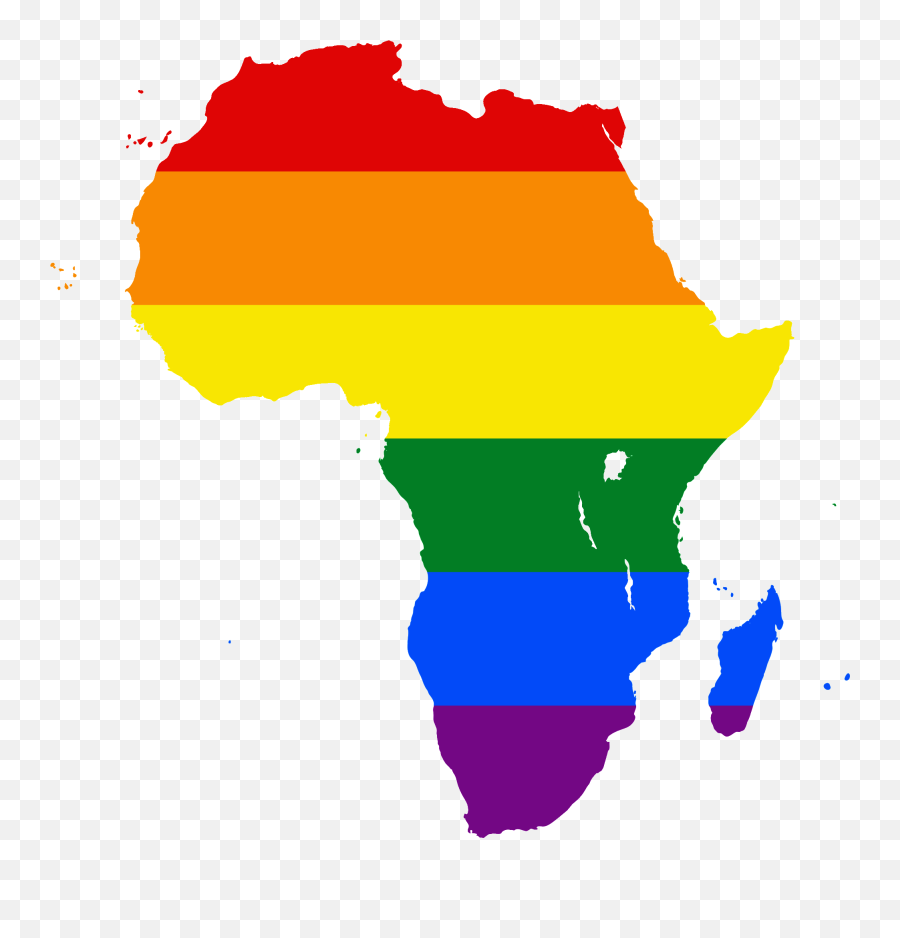 Lgbt Flag Map Of Africa - Alternate History East African Federation Emoji,Africa Png