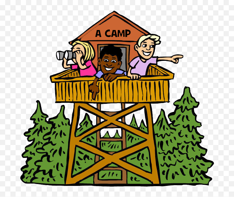 Download Hd Camping Clipart School Camp - Clip Art Summer Camp Emoji,Camping Clipart