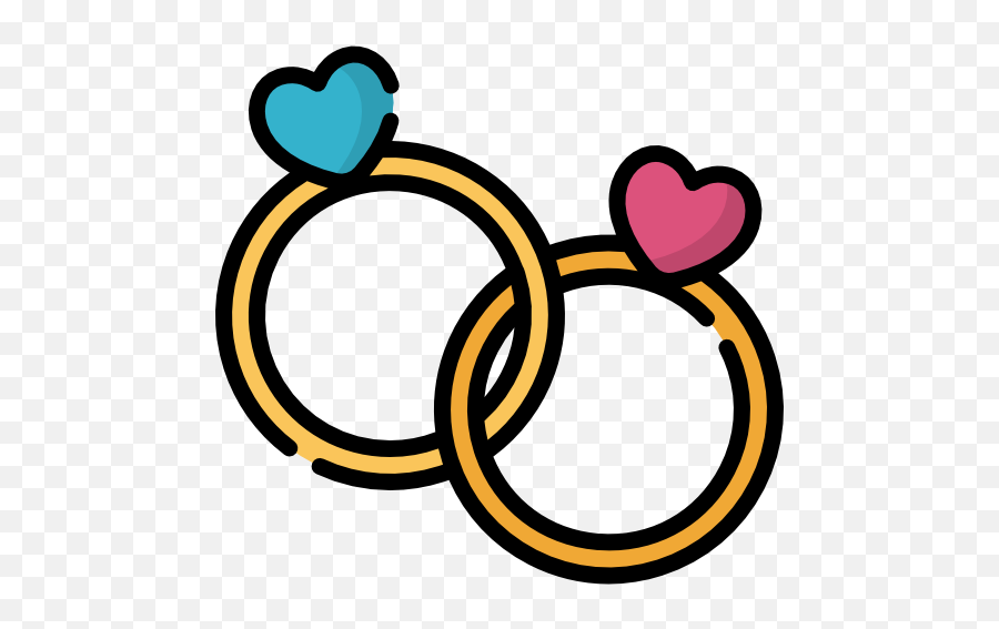 Rings Free Vector Icons Designed By Freepik Vector Icon - Girly Emoji,Insta Logo