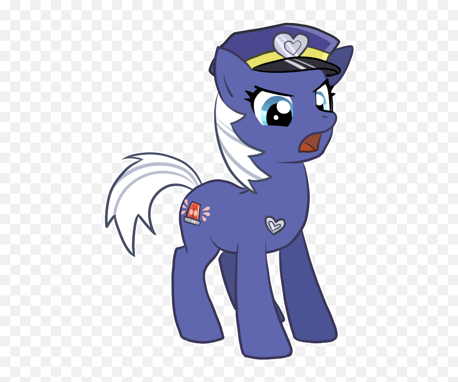 Friendship Is Magic - My Little Pony Police Emoji,My Little Pony Clipart