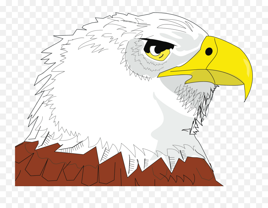 Bald Eagle Face Clipart Free Download Transparent Png - Bald Eagle Emoji,Bald Eagles Clipart