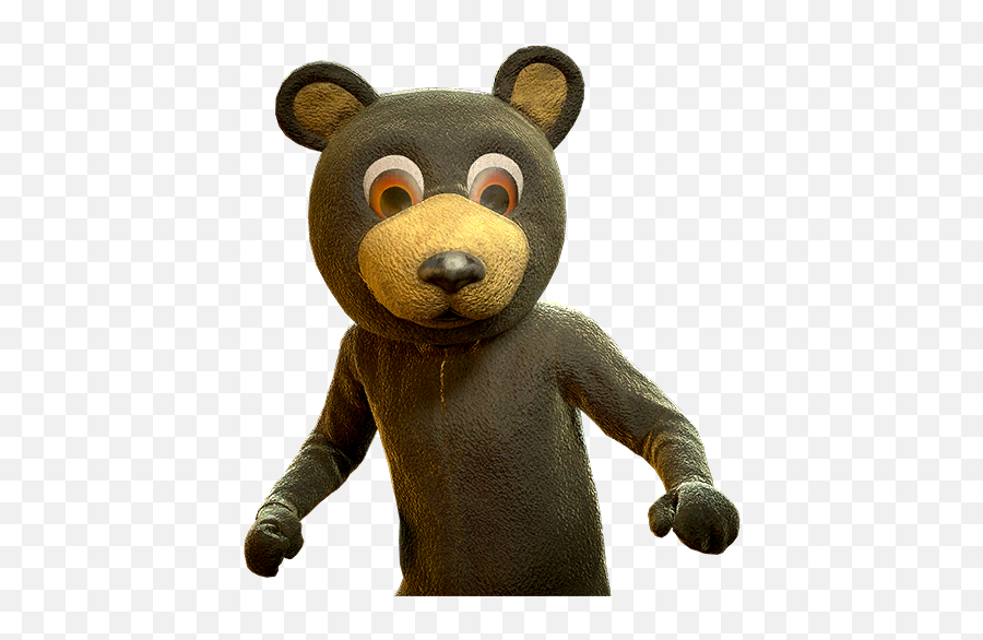 Black Bear Mascot Outfit - Fallout 76 Bear Outfit Emoji,Bear Mascot Logo