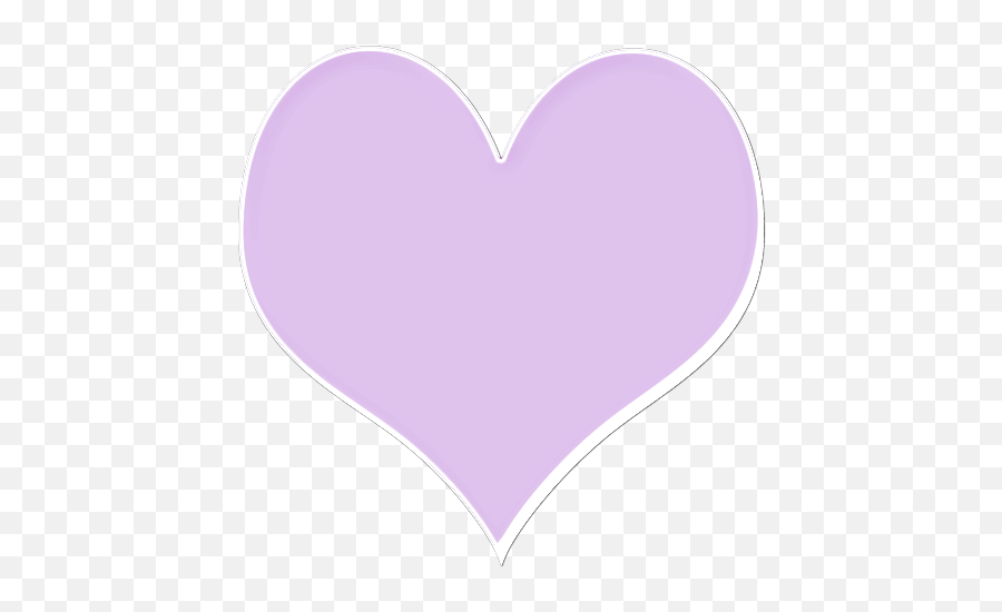 Purple Heart Pastel Pink Heart - Pastel Purple Hearts Png Emoji,Purple Heart Png