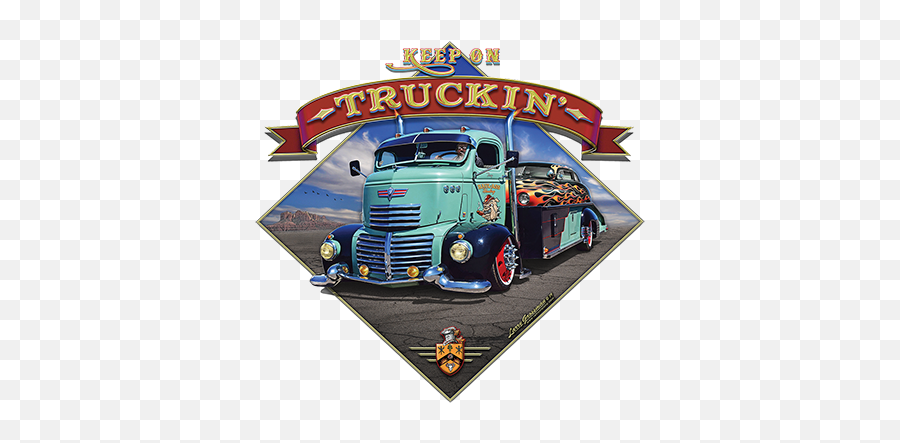 Keep On Truckin Heat Transfers Emoji,Keep On Truckin Logo
