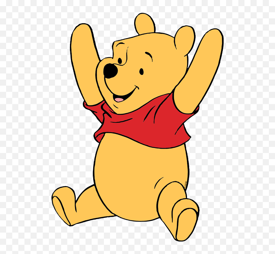 Winnie The Pooh Clip Art - Disney Characters Animals Winnie The Pooh Emoji,Hiking Clipart
