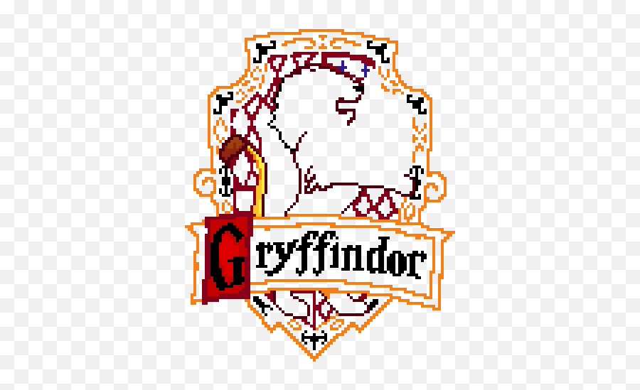 Pixilart - Language Emoji,Gryffindor Logo