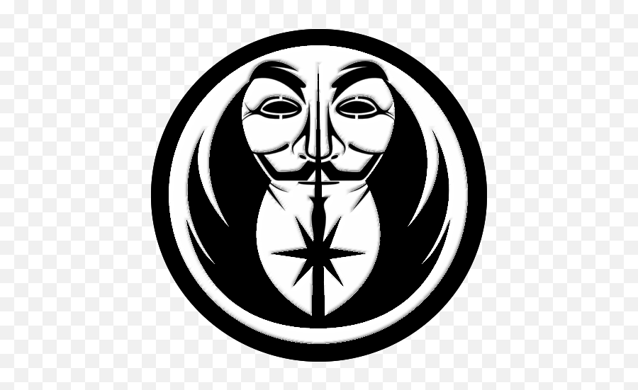 Download Grey Jedi Anonymous Logo By Paradigm - Shifting Jedi Order Symbol Purple Emoji,Jedi Logo