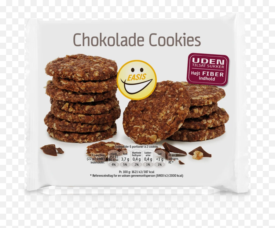 Easis Chocolate Cookies - Easis Chokolade Cookies Emoji,Cookie Png