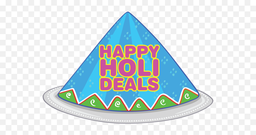 Holi Party Hat Party Supply Triangle For Holi Sale For Holi Emoji,Happy Birthday Hat Png