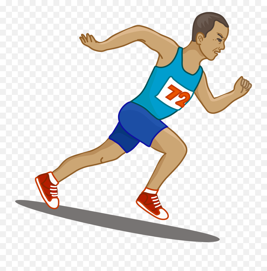 Runner Clipart - Runner Clipart Emoji,Track And Field Clipart