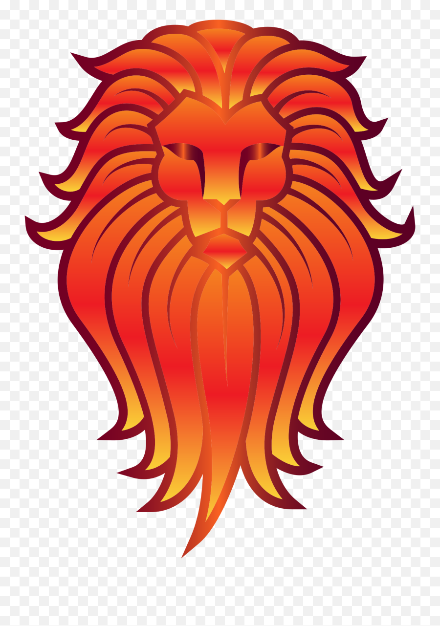Headartorgan Png Clipart - Royalty Free Svg Png Easy Lion Totem Pole Drawing Emoji,Lion Head Clipart