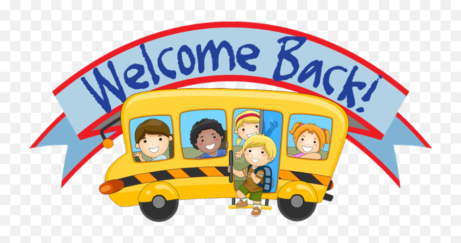 Welcome Back School Bus Drivers Transparent Cartoon - Jingfm Back To School School Clip Art Emoji,Welcome Back To School Clipart