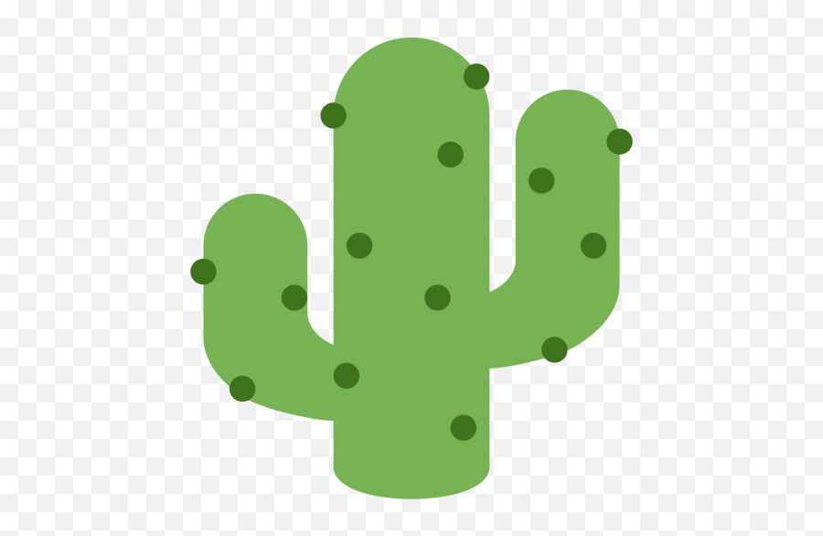 Cactus Free Icon - Transparent Background Emoji Cactus Cactus Favicon,Cactus Transparent Background