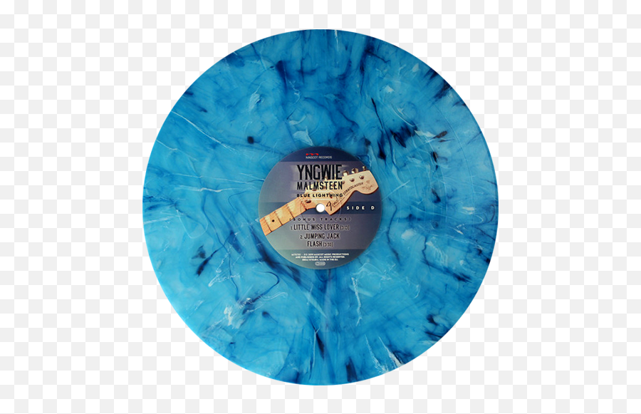 Yngwie Malmsteen - Blue Lightning Colored Vinyl Blue Optical Disc Emoji,Blue Lightning Png