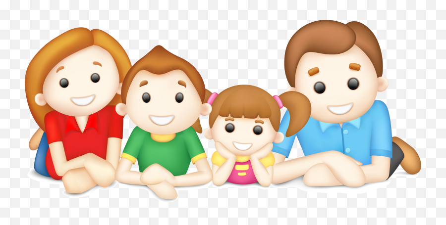 Families Clipart Happy Family - Family Clipart Emoji,Family Clipart