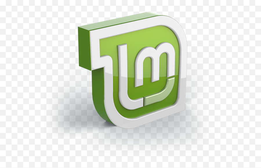 A 3d Linux Mint Logo - Logo Linux Mint Png Emoji,Mint Logo