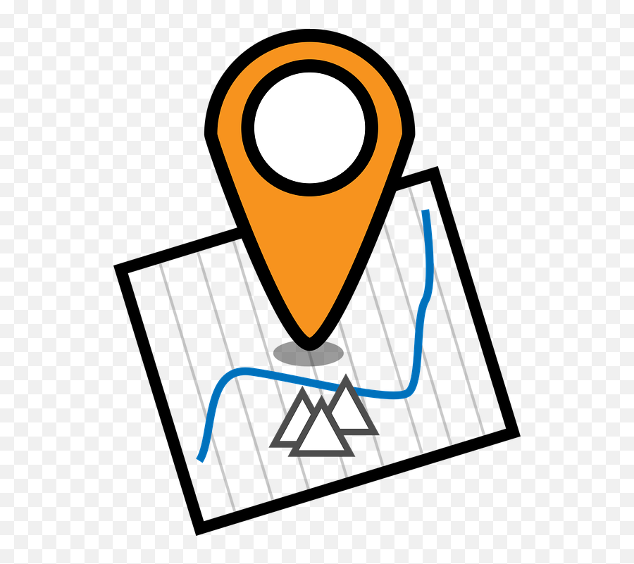 Map Icon Graphic - Free Vector Graphic On Pixabay Mapa En Icono Emoji,Map Icon Png
