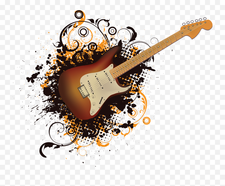 Rock Guitar Png Download Image - Guitar Music Images Png Emoji,Guitar Png