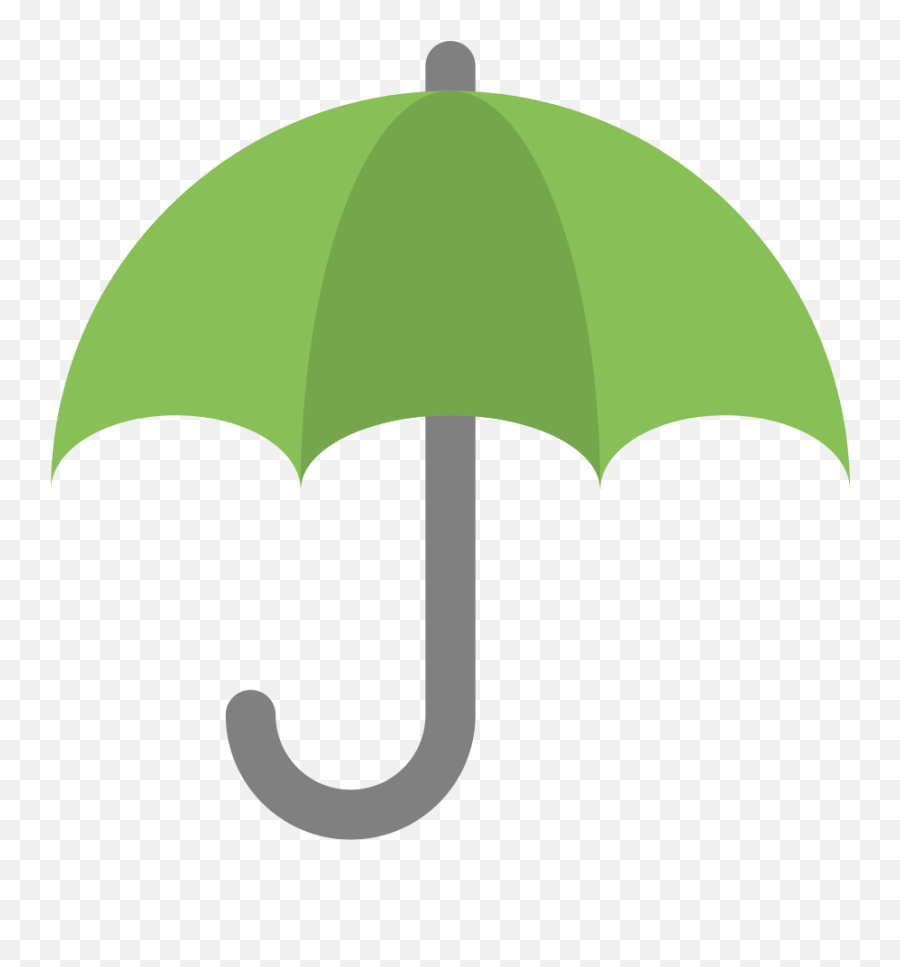 Green Umbrella Clip Art - Umbrella Icon Png Emoji,Umbrella Transparent Background