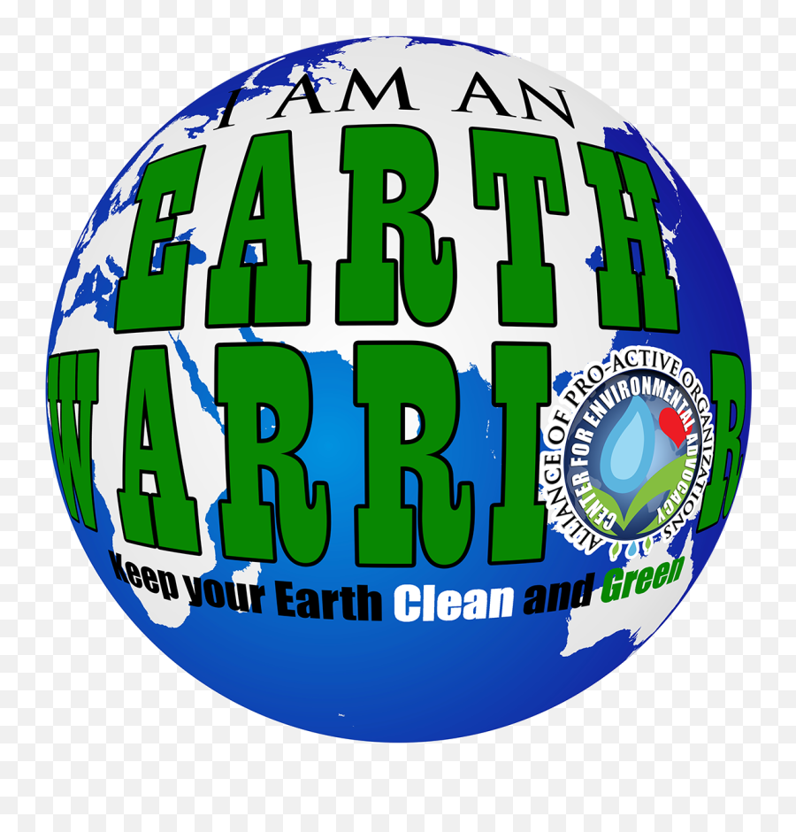Earth Warrior Globe Logo Globe Logo Earth Warrior - Am An Earth Warrior Emoji,Google Earth Logo