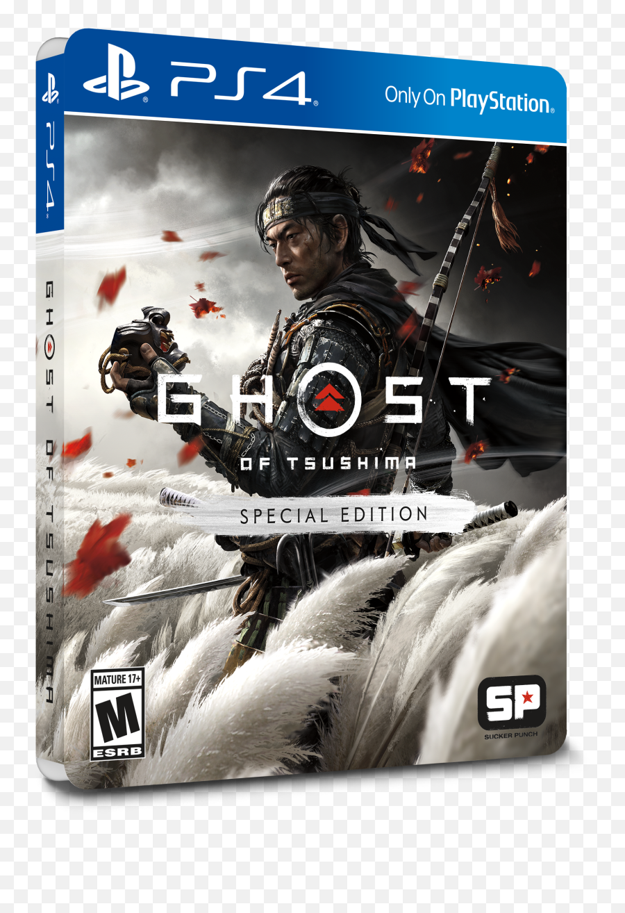 Ghost Of Tsushima Special Edition Sony Playstation 4 - Walmartcom Playstation 4 Emoji,Playstation Png