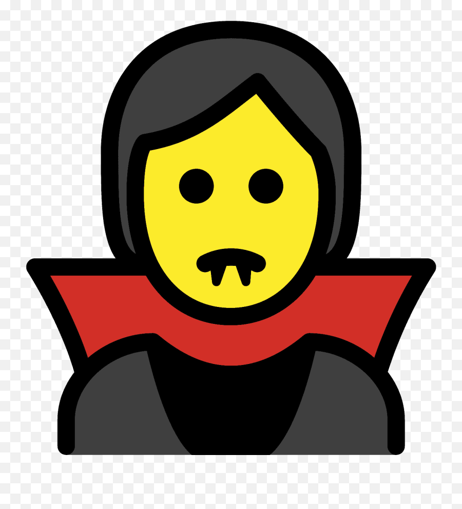 Vampire Emoji Clipart Free Download Transparent Png - Openmoji,Vampire Clipart