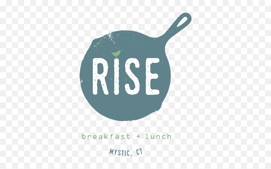 Rise Mystic Ct Branding And Logo Design For Breakfast And - Language Emoji,Food Logos
