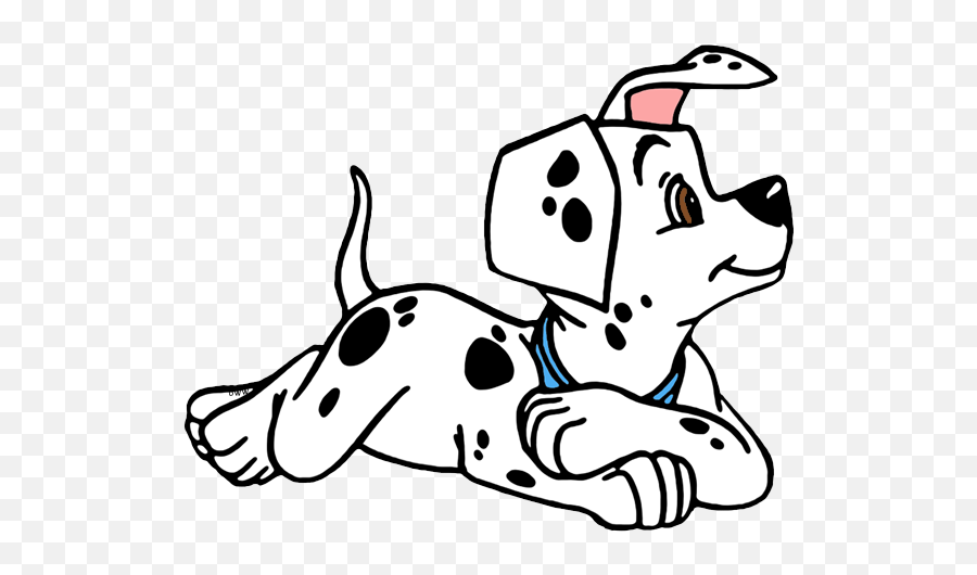 101 Dalmatians Puppies Clip Art 2 Disney Clip Art Galore Emoji,Pepper Clipart Black And White