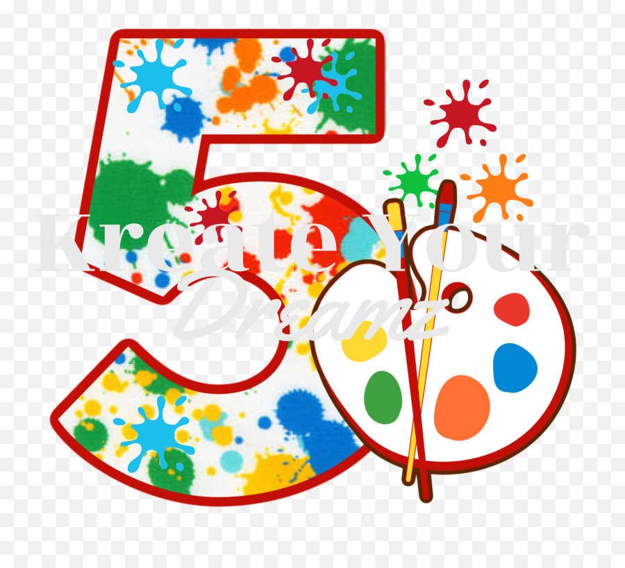 5 Paint Splatter Svgpngjpgpdf U2013 Kreate Your Dreamz Emoji,Paint Circle Png