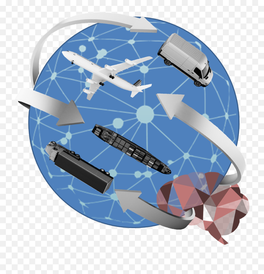 Global Supply Chain Clipart 1945859 - Png Images Pngio Aeronautical Engineering Emoji,Chain Clipart