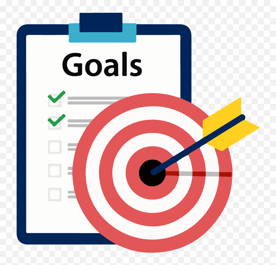 Goals Clipart Business Goal Goals - Goals Clipart Png Emoji,Goals Clipart