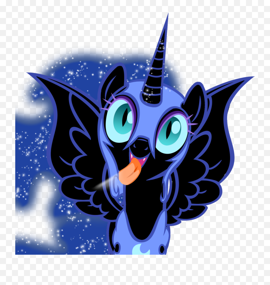 Nightmare Moon Licking The Screen My Little Pony Emoji,Lick Clipart