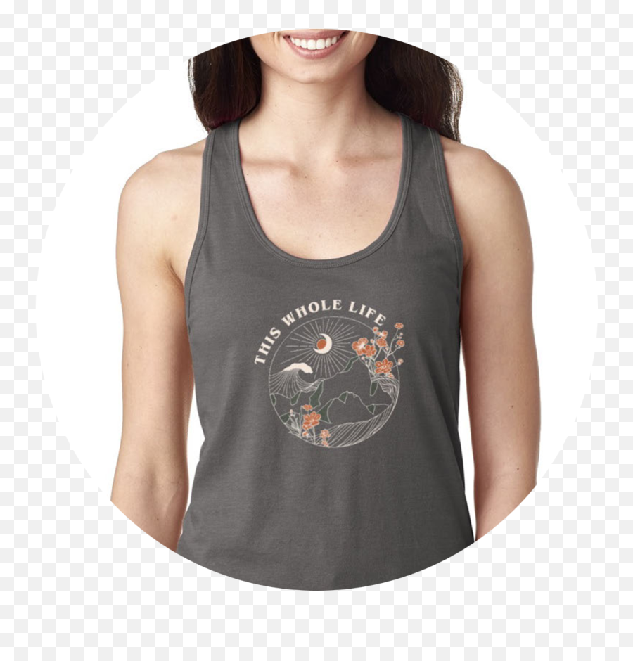 This Whole Life Foundation Tank Top - Made Well Center For Emoji,Transparent Tank Top