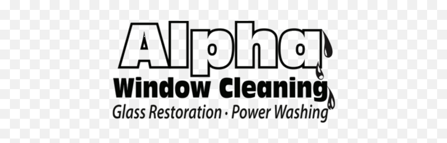 Commercial Window Cleaning Alpha Window Cleaning United - Language Emoji,Alpha Logo