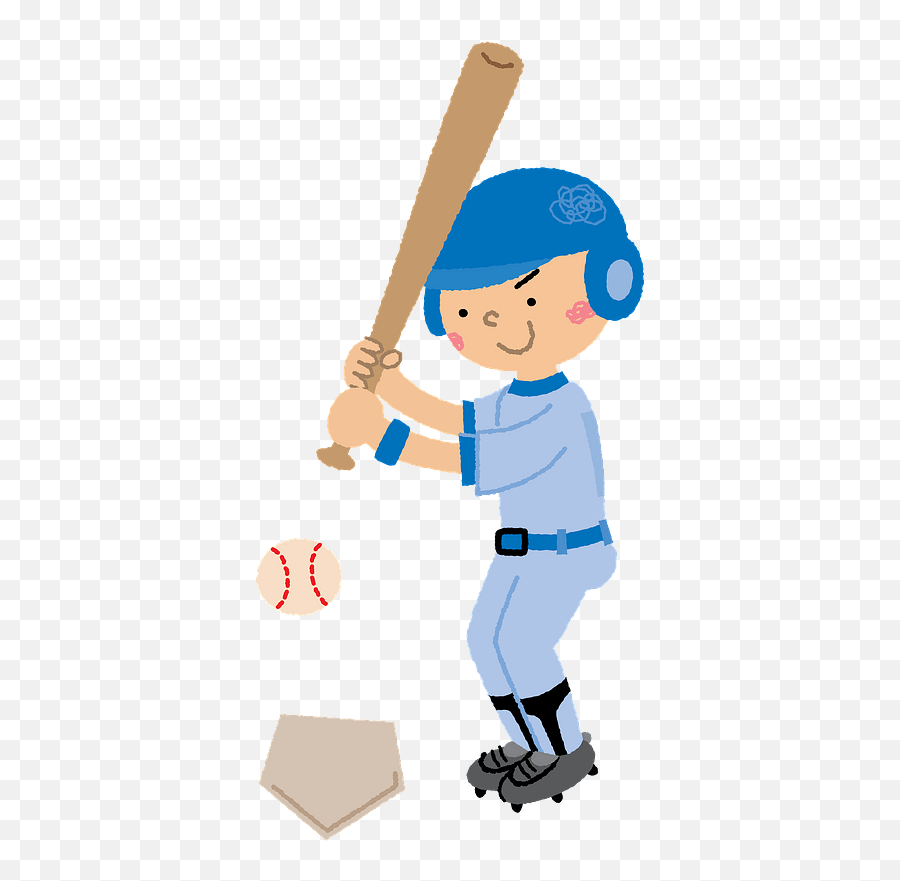 Baseball Batter Clipart Free Download Transparent Png - Composite Baseball Bat Emoji,Baseball Field Clipart