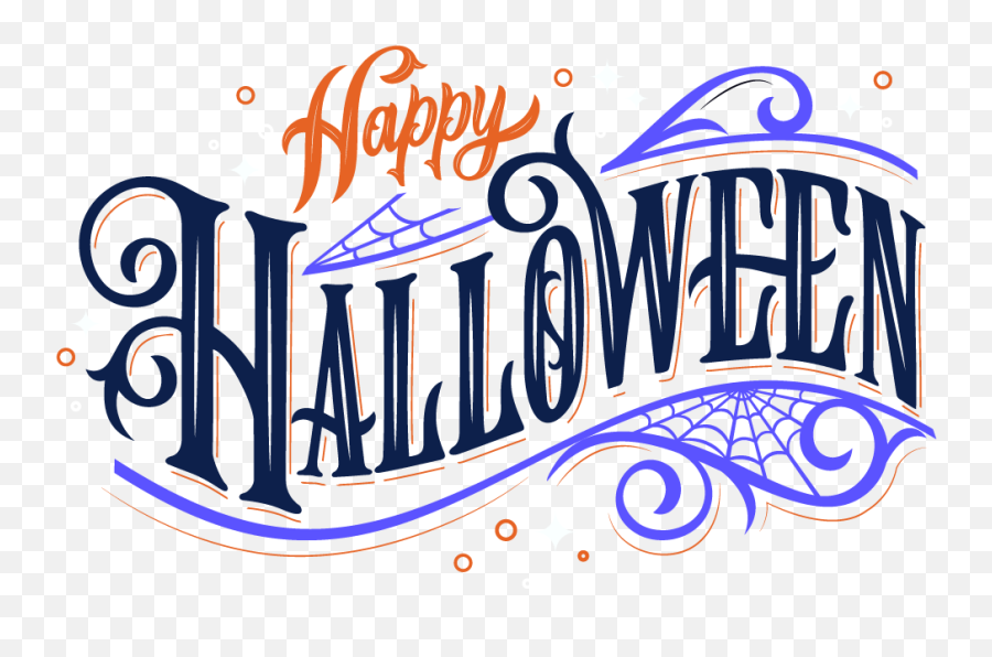 Happy - Halloween Madison County Health Care System Language Emoji,Happy Halloween Png