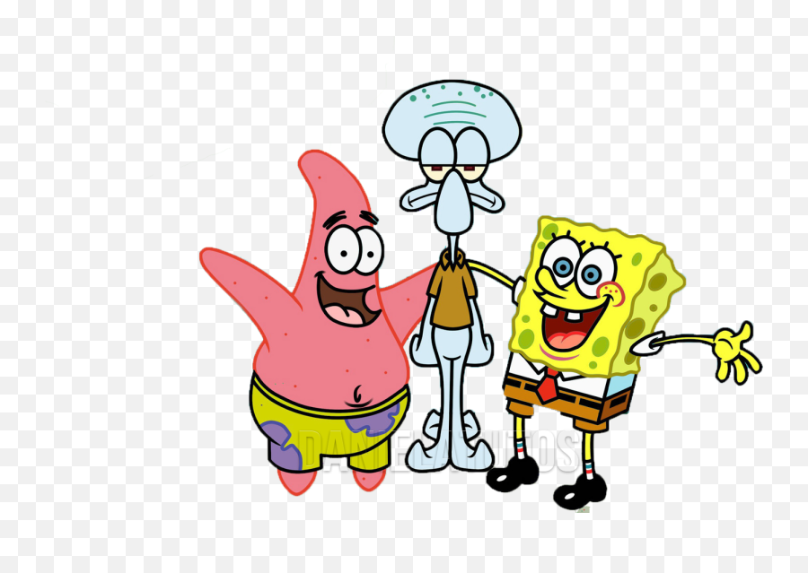 Spongebob Characters Png Transparent - Spongebob Squarepants Emoji,Spongebob Png