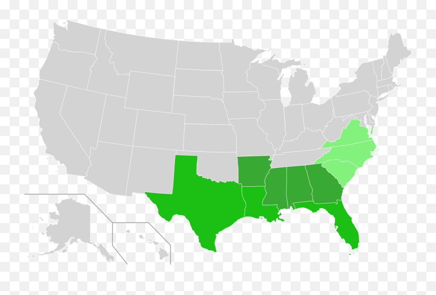 Open - Cotton Belt Usa Map Hd Png Download Full Size Slavery Line Emoji,Usa Map Png