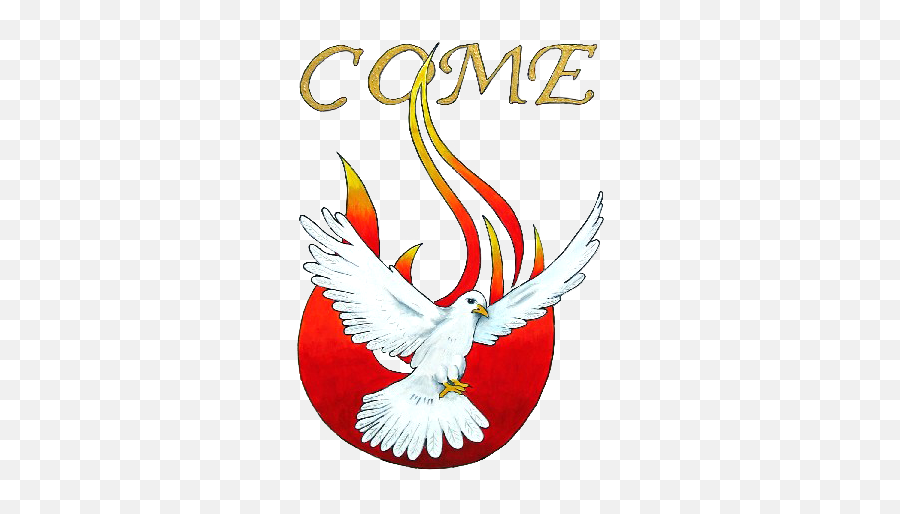 Roman Holy Spirit Catholic Confirmation - Welcoming Holy Spirit Emoji,Confirmation Clipart