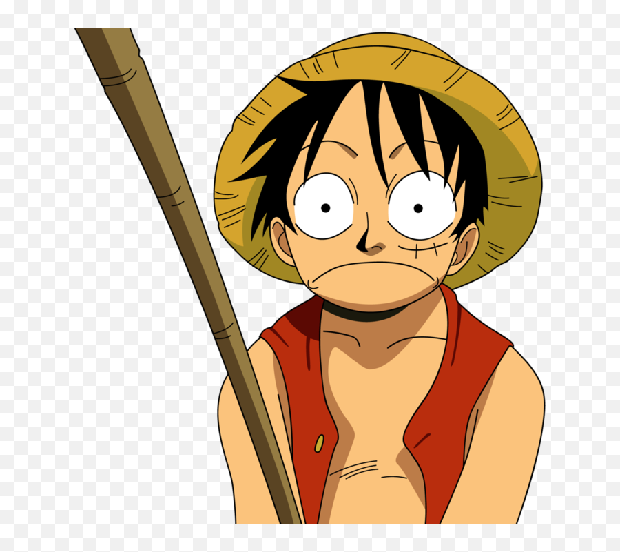 Anime - One Piece Hd Emoji,Luffy Transparent