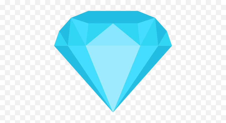 Diamond Jewel Flat Icon - Blue Diamond Icon Png Emoji,Jewel Png