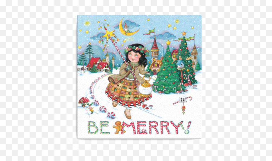 Decor - Mary Engelbreit Christmas Emoji,Christmas Mailbox Clipart