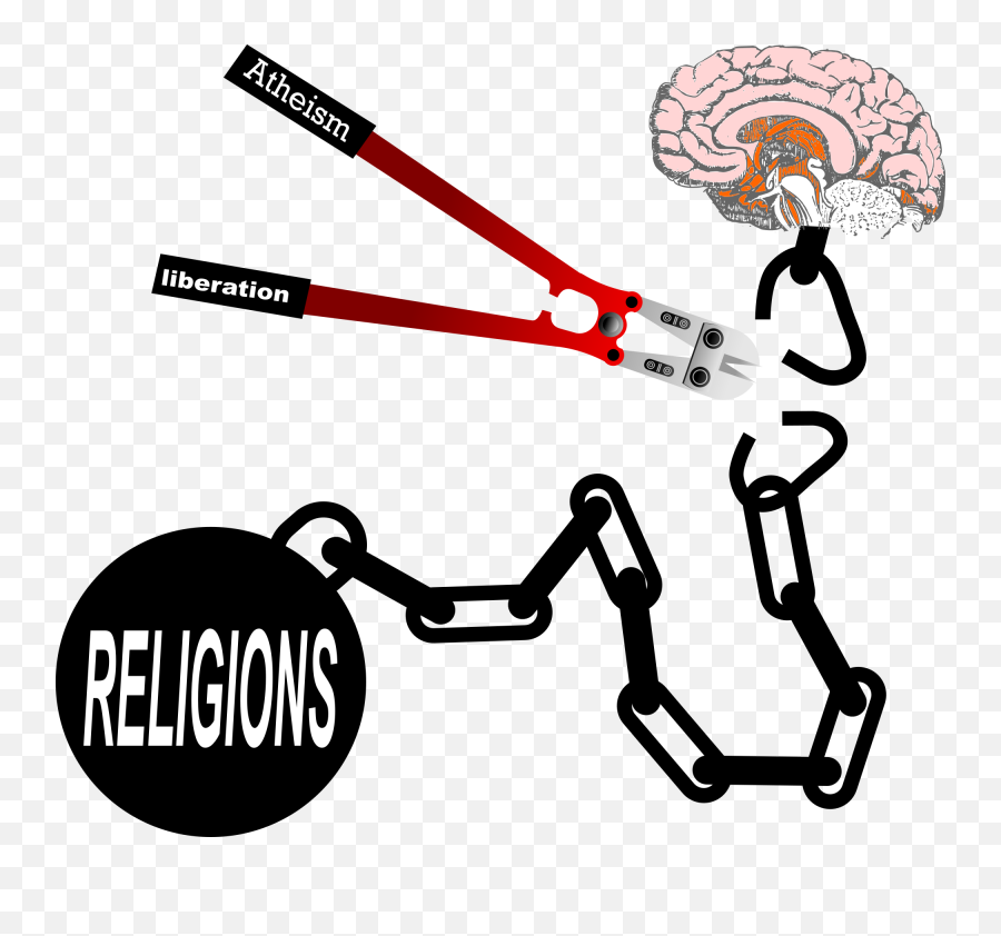 Atheism And Broken Chains - Language Emoji,Broken Chain Clipart