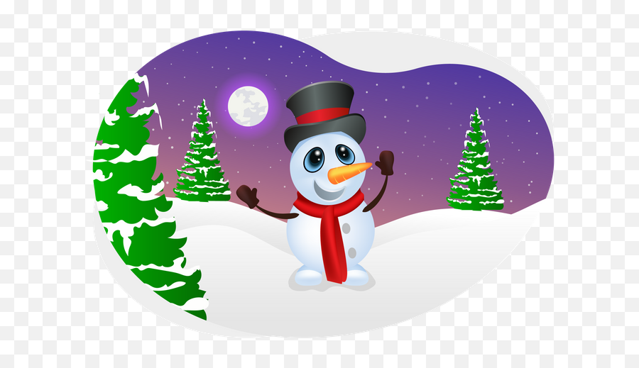 Snowman Illustrations Images U0026 Vectors - Royalty Free Emoji,Winter Landscape Clipart