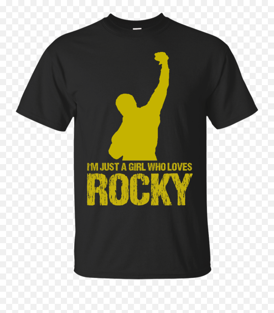 Rocky Balboa Shirts Iu0027m Just A Girl Who Loves Rocky - Baby Kools Emoji,Rocky Balboa Png
