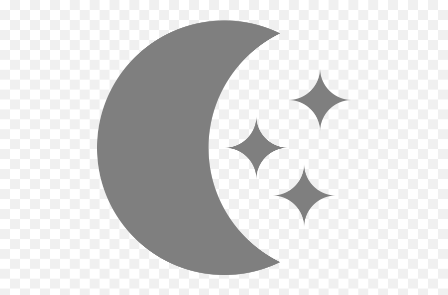 Moon Symbol With Stars Png Without Gray Background Emoji,Star Background Png