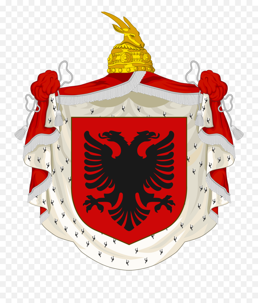 Filecoat Of Arms Of The Albanian Kingdom 1928u20131939svg Emoji,Animal Kingdom Clipart