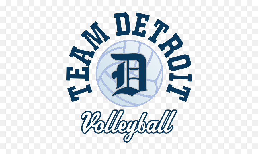 Home - Team Detroit Team Detroit Volleyball Logo Emoji,Volleyball Logo