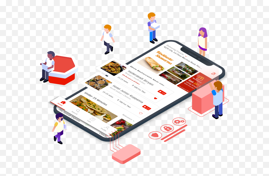 Ubereats Clone Script Online Food Delivery System - Eatzilla Smart Device Emoji,Doordash Logo Png