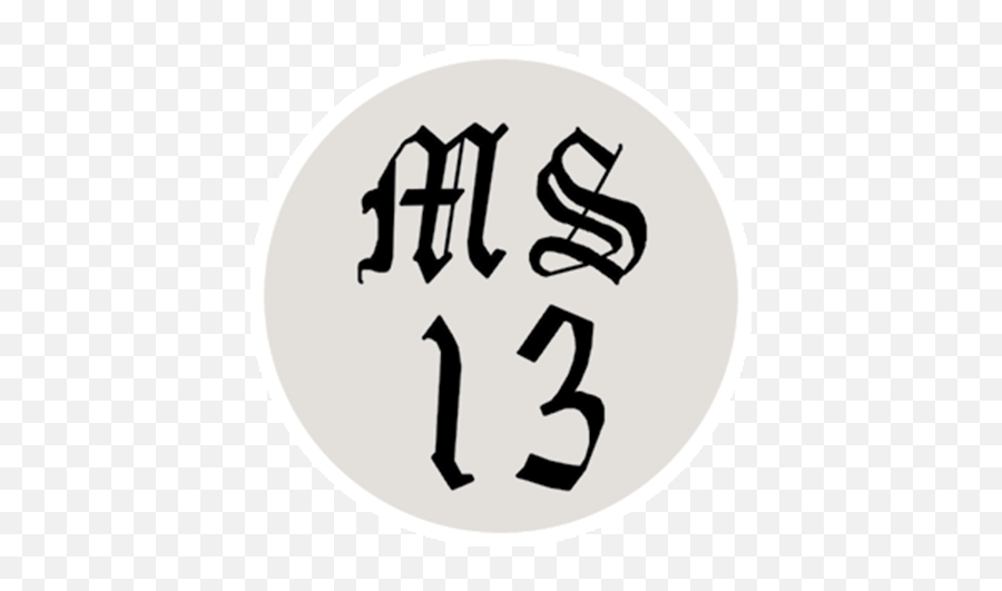 Ms - 13 Logo Logodix Ms 13 Tattoo Png Emoji,Ms Logo